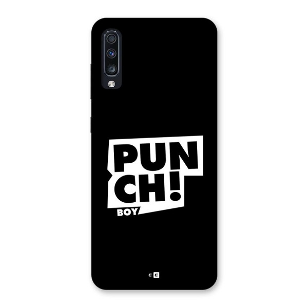 Punch Boy Back Case for Galaxy A70