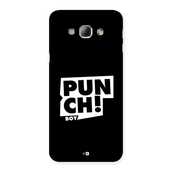 Punch Boy Back Case for Galaxy A8