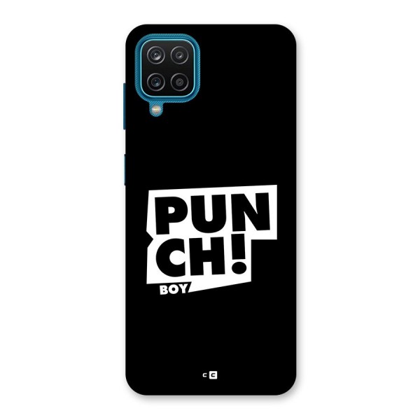 Punch Boy Back Case for Galaxy F12