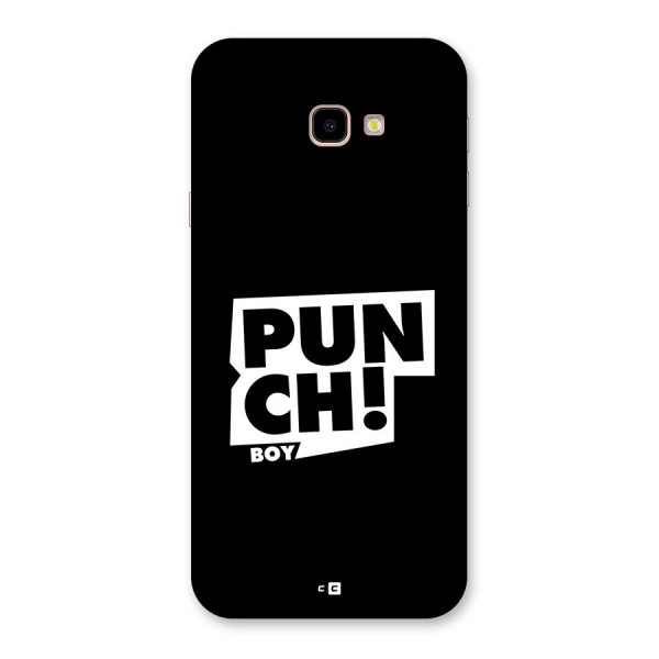 Punch Boy Back Case for Galaxy J4 Plus