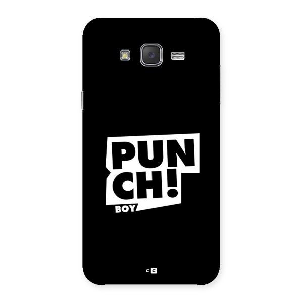 Punch Boy Back Case for Galaxy J7