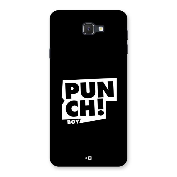 Punch Boy Back Case for Galaxy J7 Prime