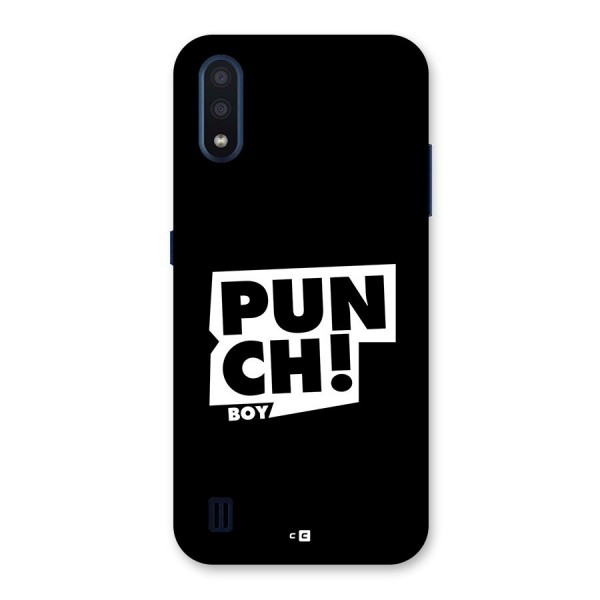 Punch Boy Back Case for Galaxy M01