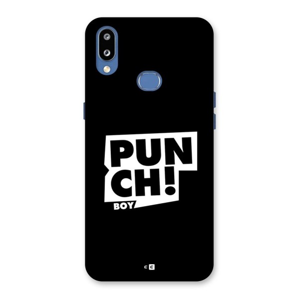 Punch Boy Back Case for Galaxy M01s