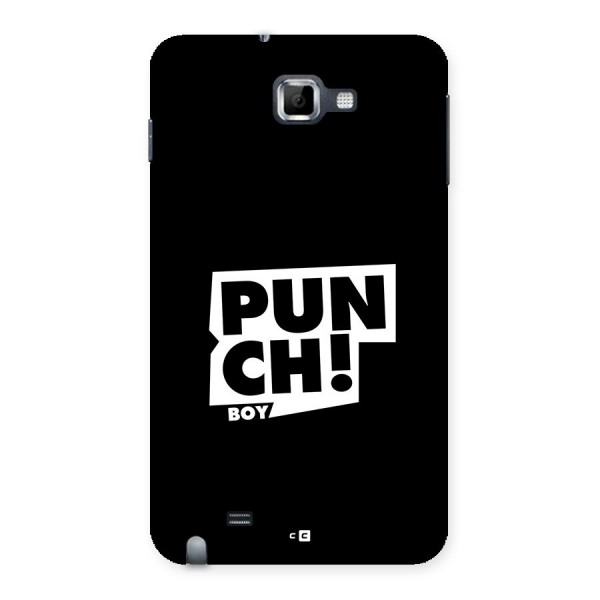 Punch Boy Back Case for Galaxy Note