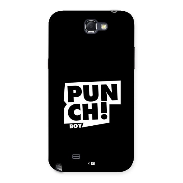 Punch Boy Back Case for Galaxy Note 2