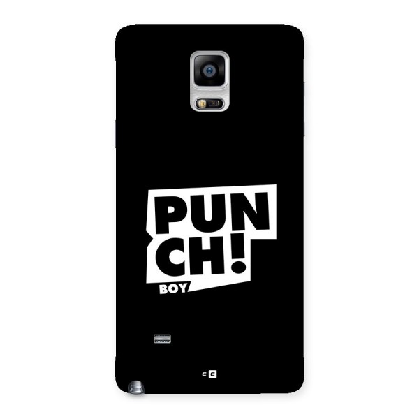 Punch Boy Back Case for Galaxy Note 4