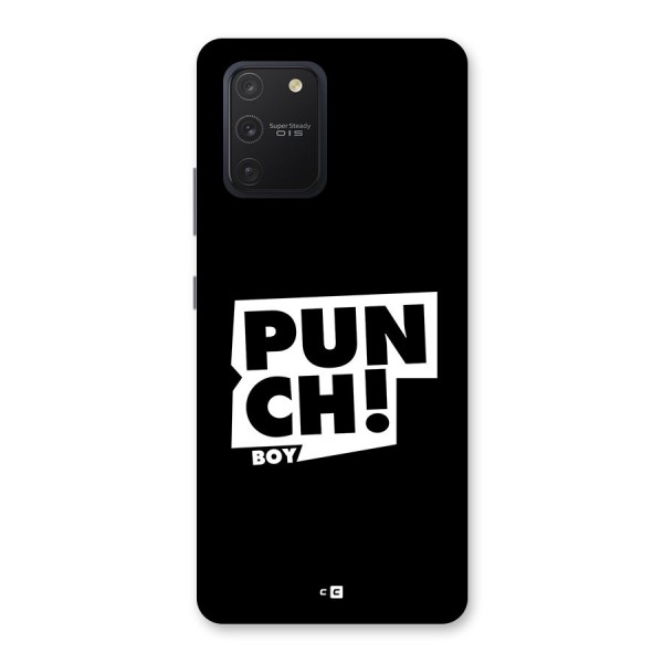 Punch Boy Back Case for Galaxy S10 Lite