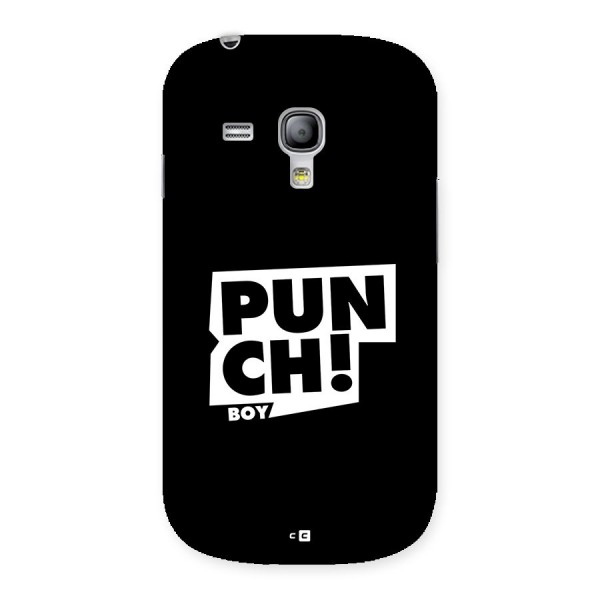 Punch Boy Back Case for Galaxy S3 Mini