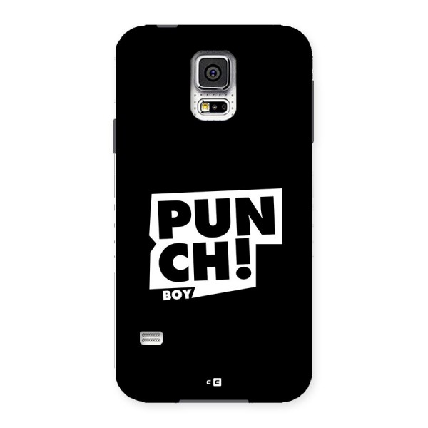 Punch Boy Back Case for Galaxy S5