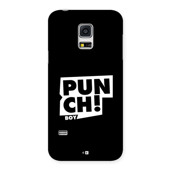 Punch Boy Back Case for Galaxy S5 Mini