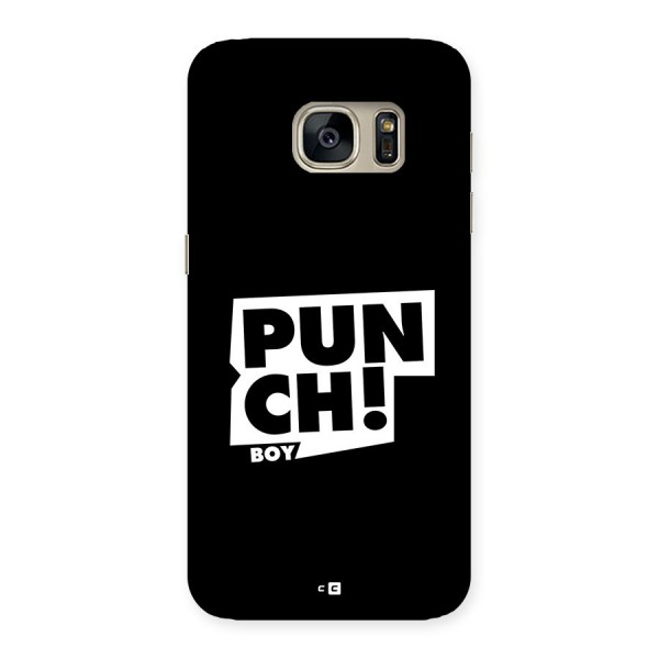 Punch Boy Back Case for Galaxy S7