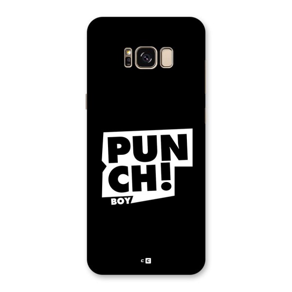 Punch Boy Back Case for Galaxy S8 Plus