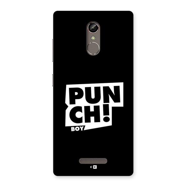 Punch Boy Back Case for Gionee S6s