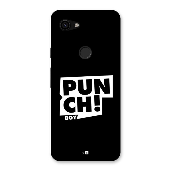 Punch Boy Back Case for Google Pixel 3a