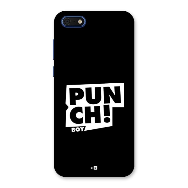 Punch Boy Back Case for Honor 7s