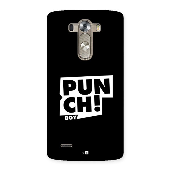 Punch Boy Back Case for LG G3