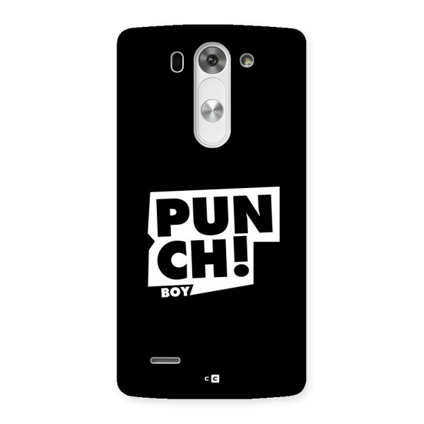 Punch Boy Back Case for LG G3 Beat