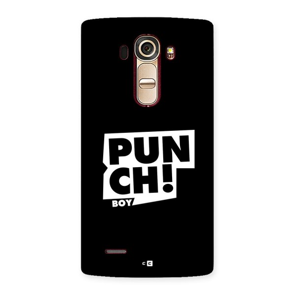 Punch Boy Back Case for LG G4