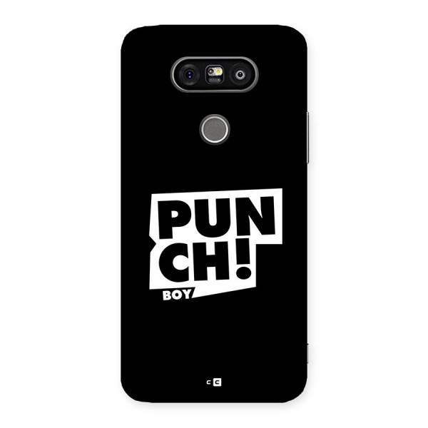 Punch Boy Back Case for LG G5