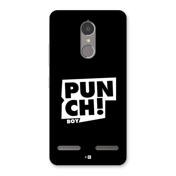 Punch Boy Back Case for Lenovo K6