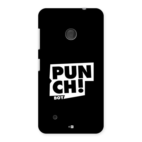 Punch Boy Back Case for Lumia 530