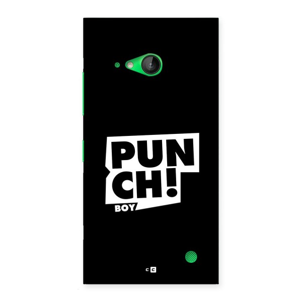 Punch Boy Back Case for Lumia 730