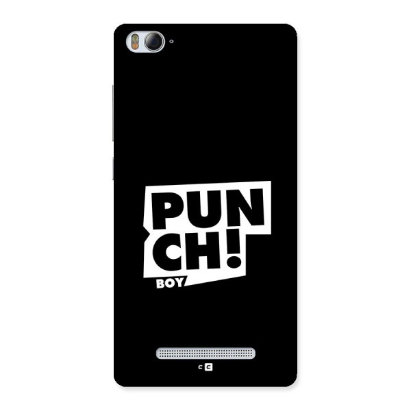 Punch Boy Back Case for Mi4i