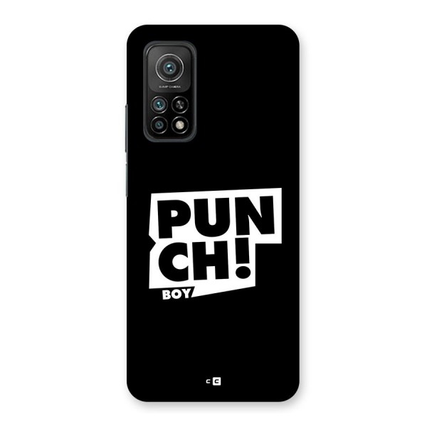 Punch Boy Back Case for Mi 10T 5G