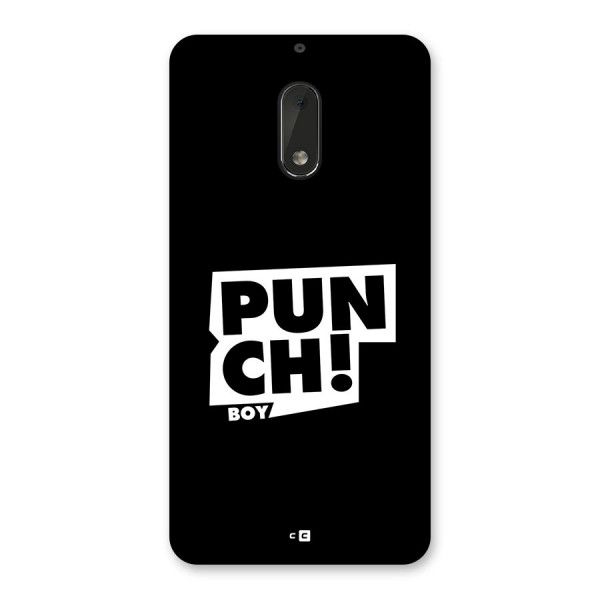 Punch Boy Back Case for Nokia 6