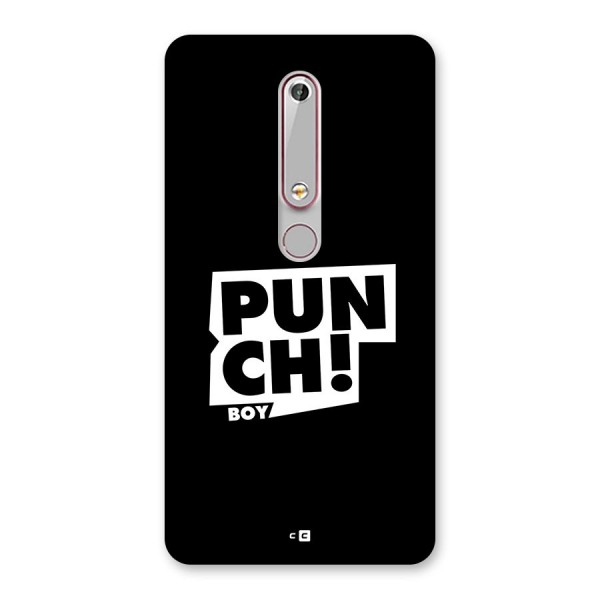 Punch Boy Back Case for Nokia 6.1