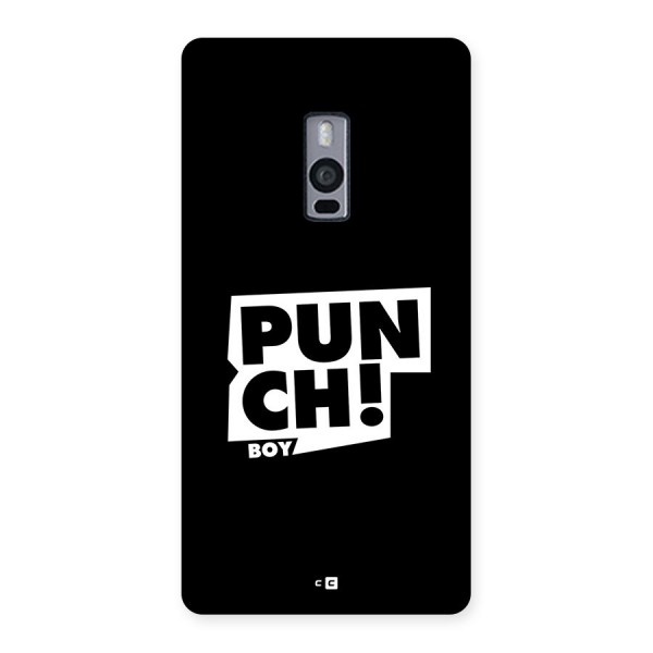 Punch Boy Back Case for OnePlus 2