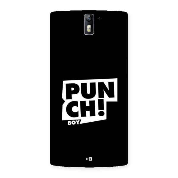 Punch Boy Back Case for OnePlus One