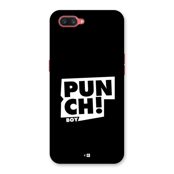 Punch Boy Back Case for Oppo A3s