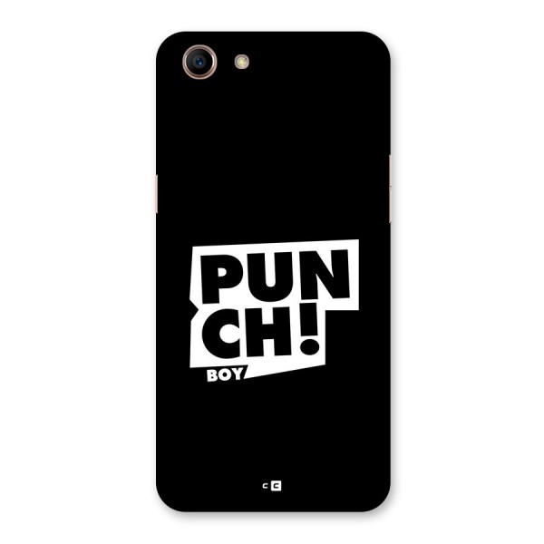 Punch Boy Back Case for Oppo A83 (2018)