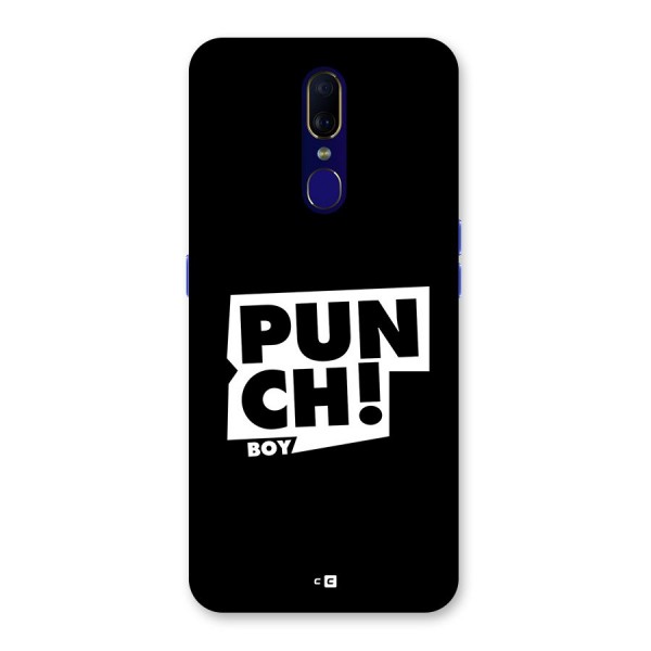 Punch Boy Back Case for Oppo A9