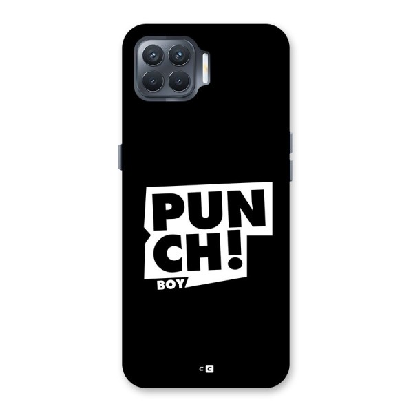 Punch Boy Back Case for Oppo F17 Pro