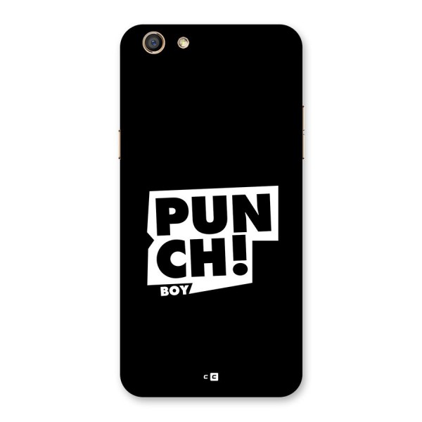 Punch Boy Back Case for Oppo F3