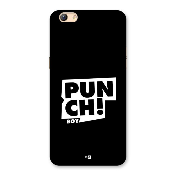 Punch Boy Back Case for Oppo F3 Plus