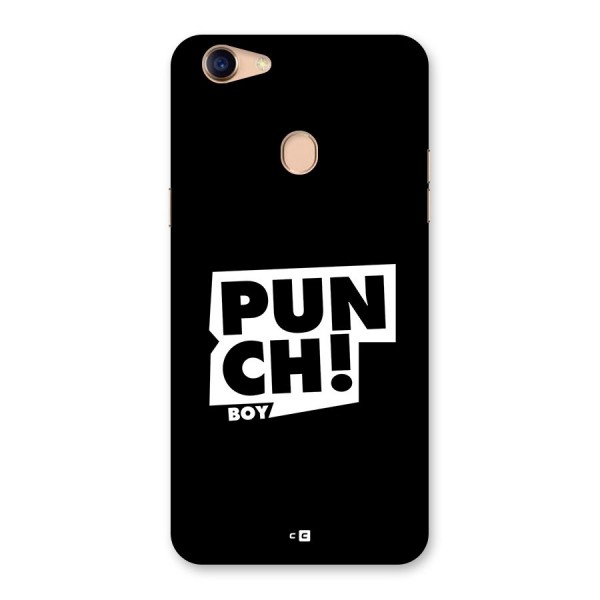 Punch Boy Back Case for Oppo F5