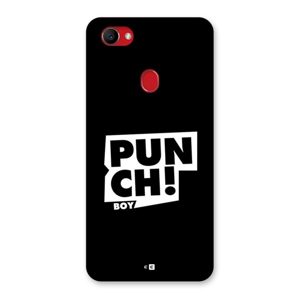 Punch Boy Back Case for Oppo F7