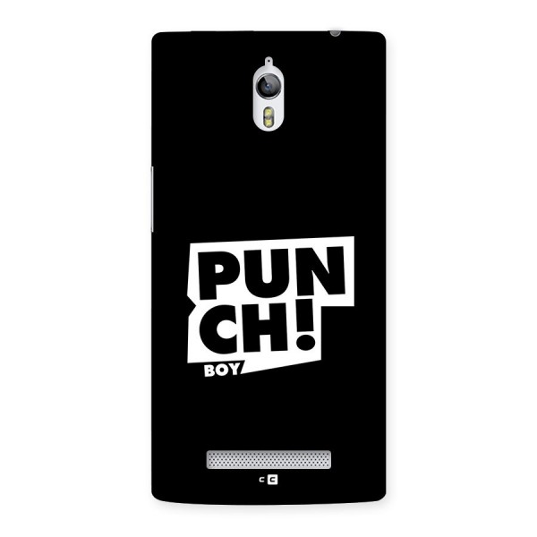 Punch Boy Back Case for Oppo Find 7