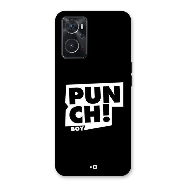 Punch Boy Back Case for Oppo K10 4G