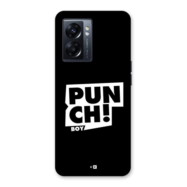 Punch Boy Back Case for Oppo K10 5G