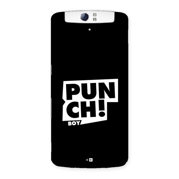 Punch Boy Back Case for Oppo N1