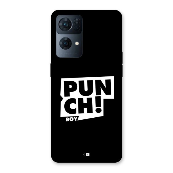 Punch Boy Back Case for Oppo Reno7 Pro 5G