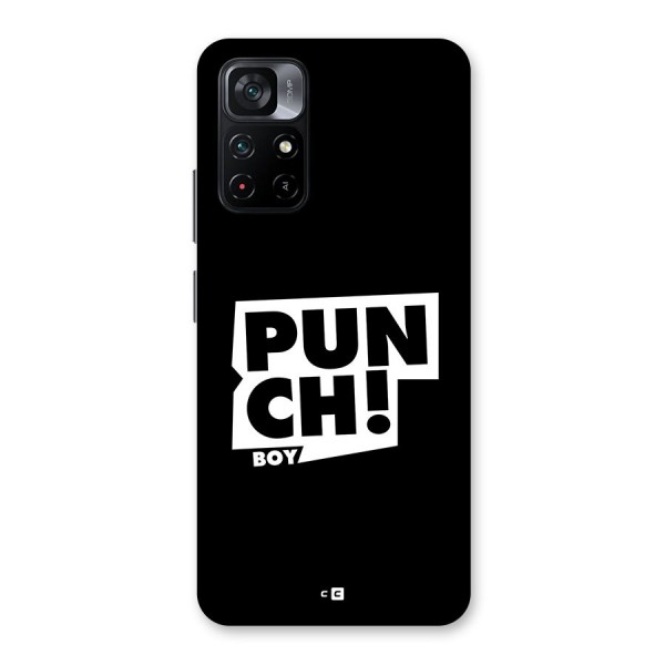 Punch Boy Back Case for Poco M4 Pro 5G