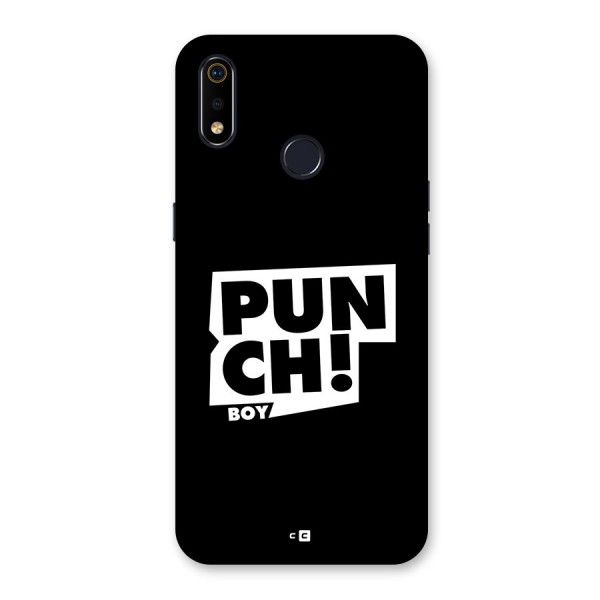 Punch Boy Back Case for Realme 3i