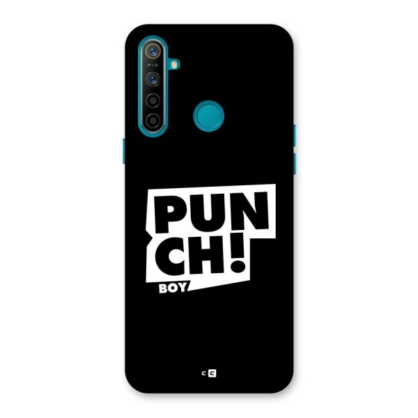 Punch Boy Back Case for Realme 5i