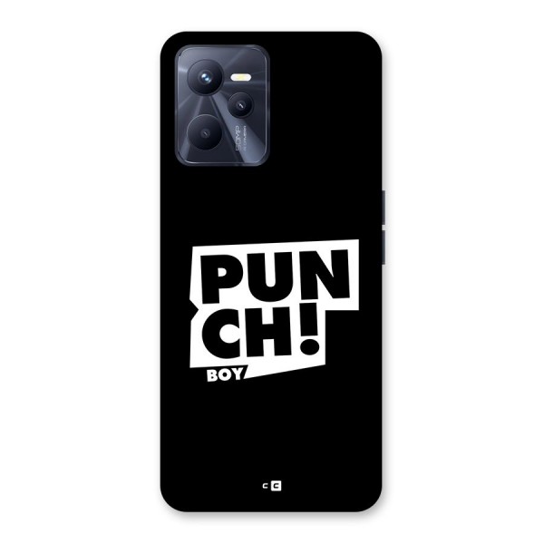 Punch Boy Back Case for Realme C35